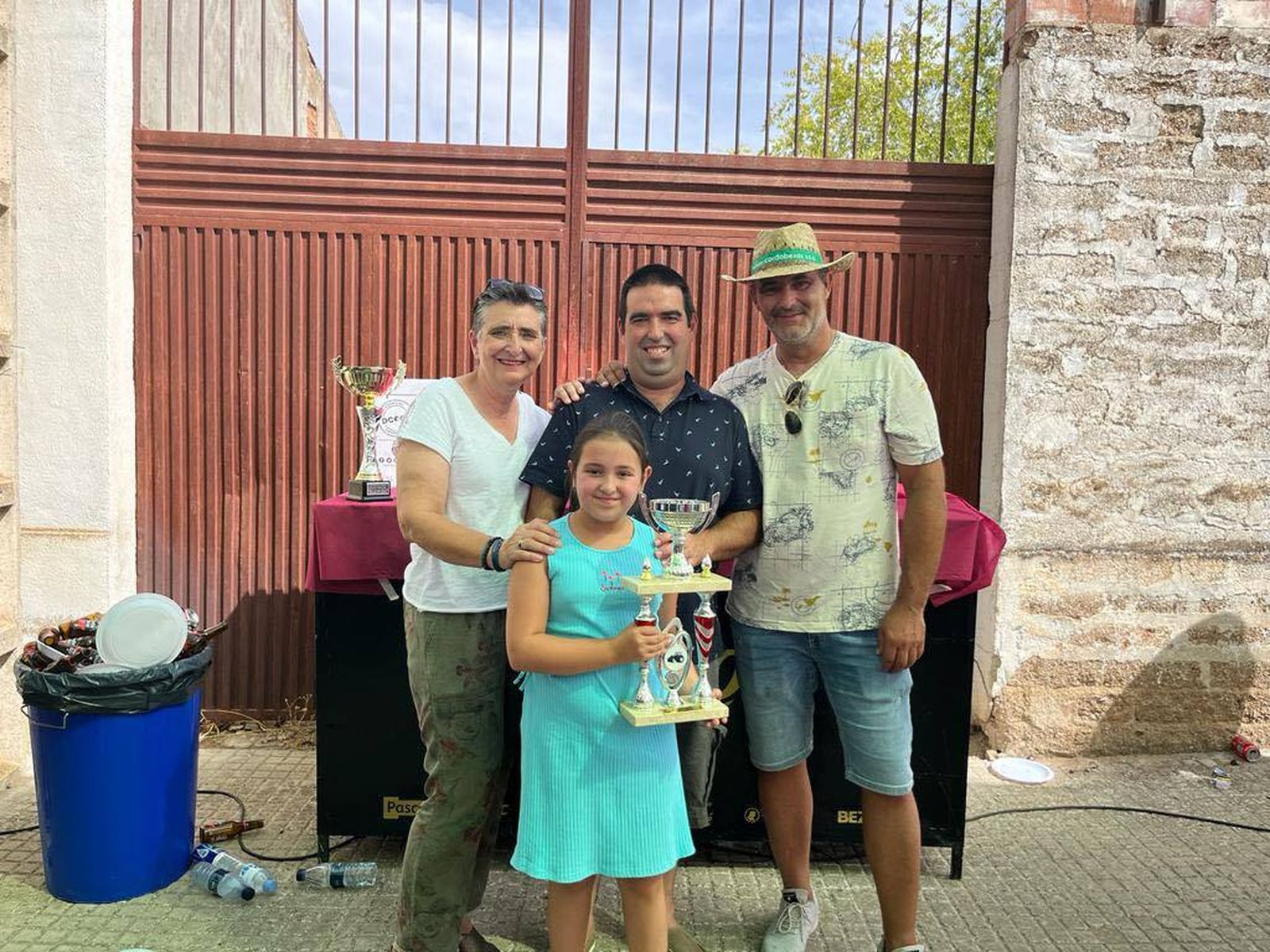 El concurso de manejo de tractor con remolque de Hinojosa del Duque, en imágenes