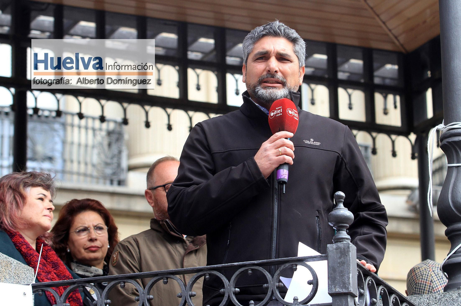 Imágenes de la manifestación contra la derogación de la prisión permanente revisable celebrada en Huelva