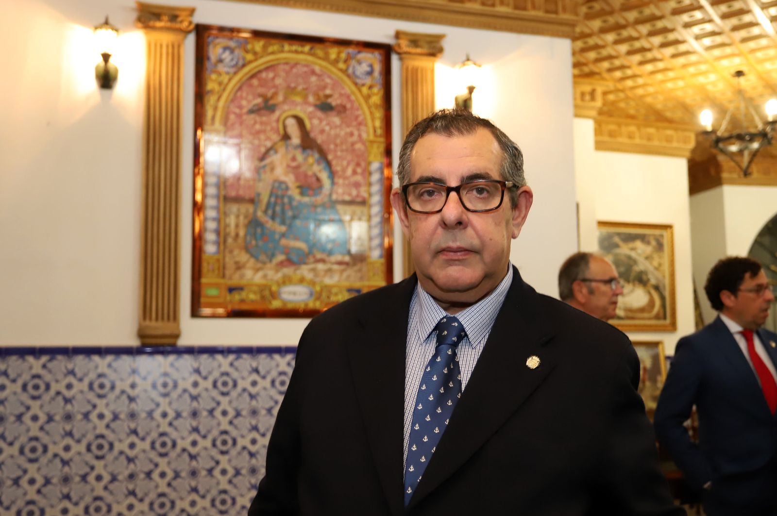 El candidato Bienvenido González.