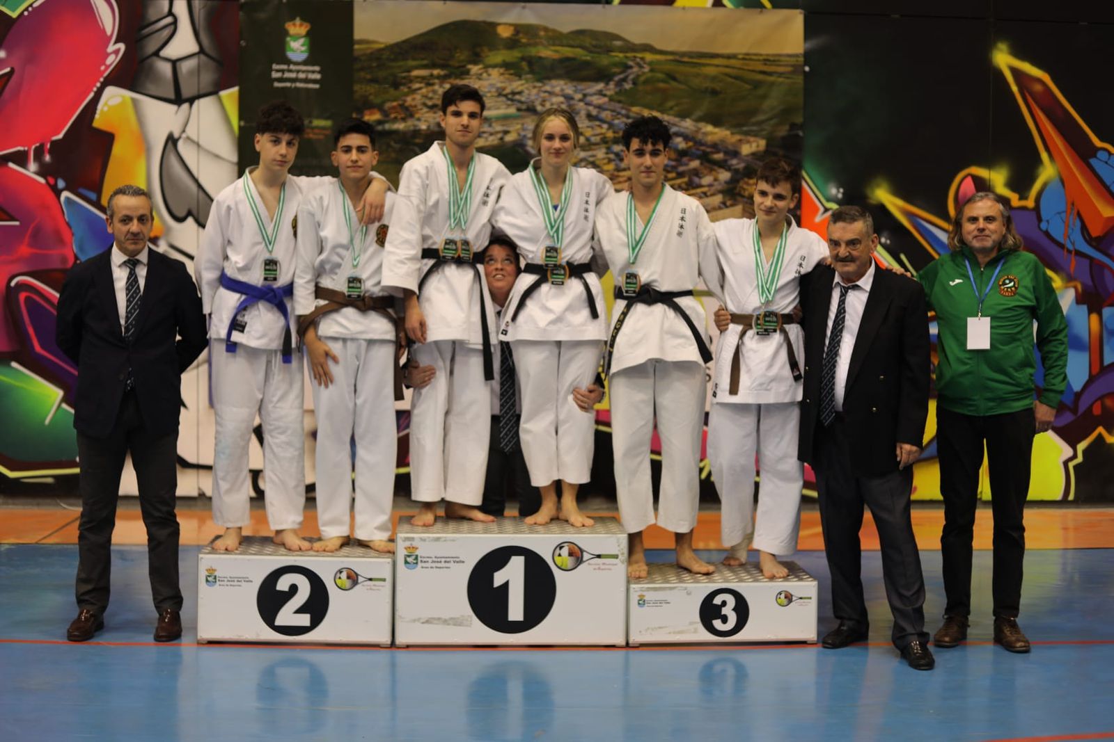 Los mejores momentos de la Escuela de Nihon Tai-Jitsu del Club Nazaret en el Andaluz