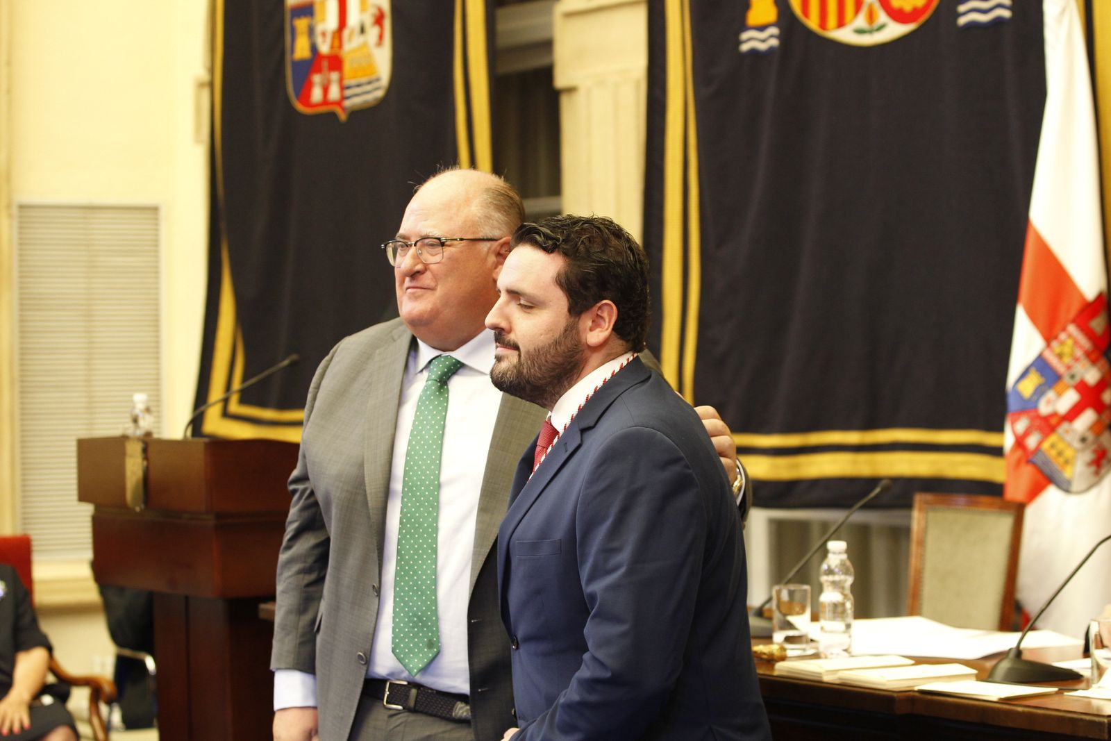 Pleno investidura Presidente Diputación de Almería. Javier Aureliano García