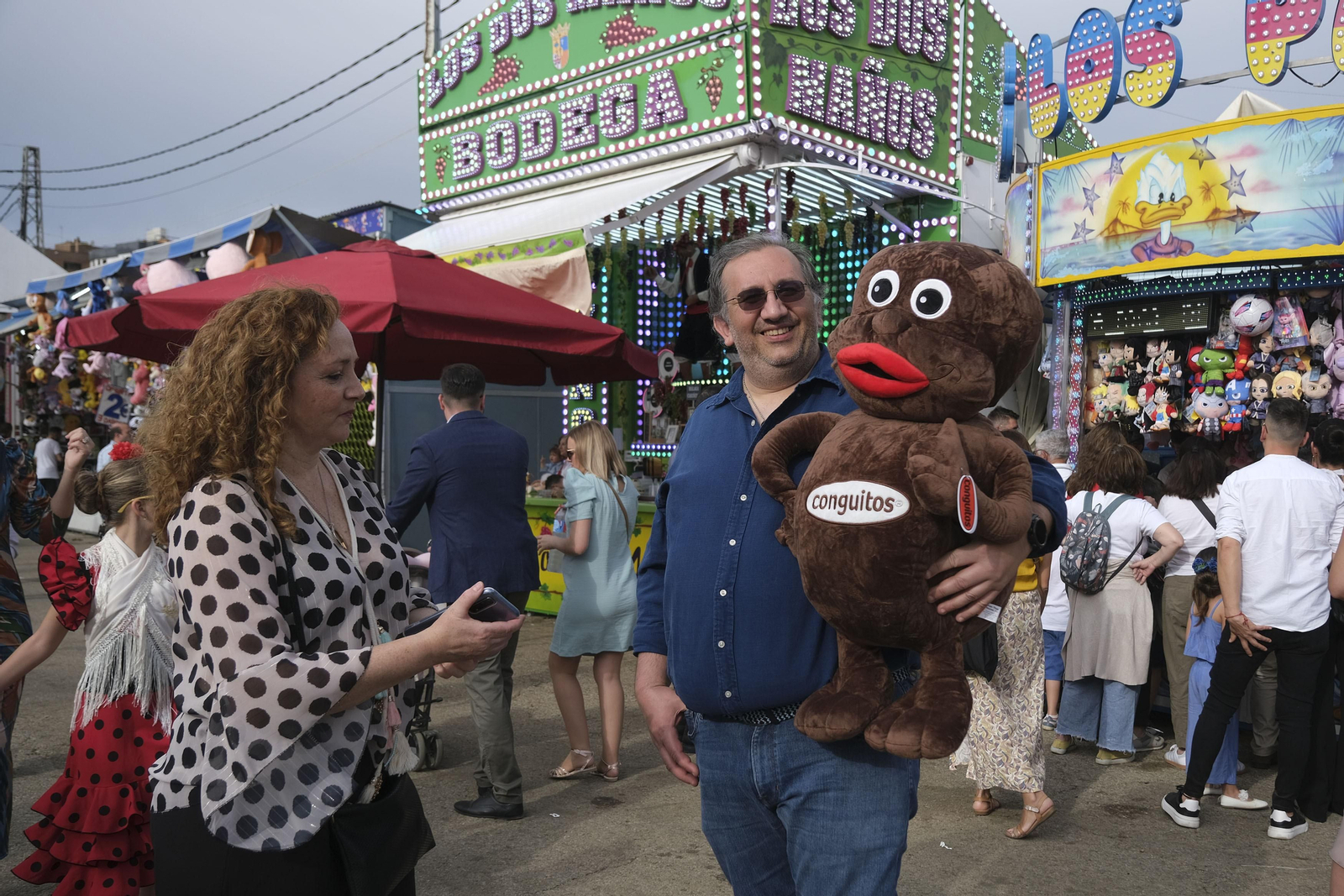 Ambiente un viernes de feria. La calle del infierno