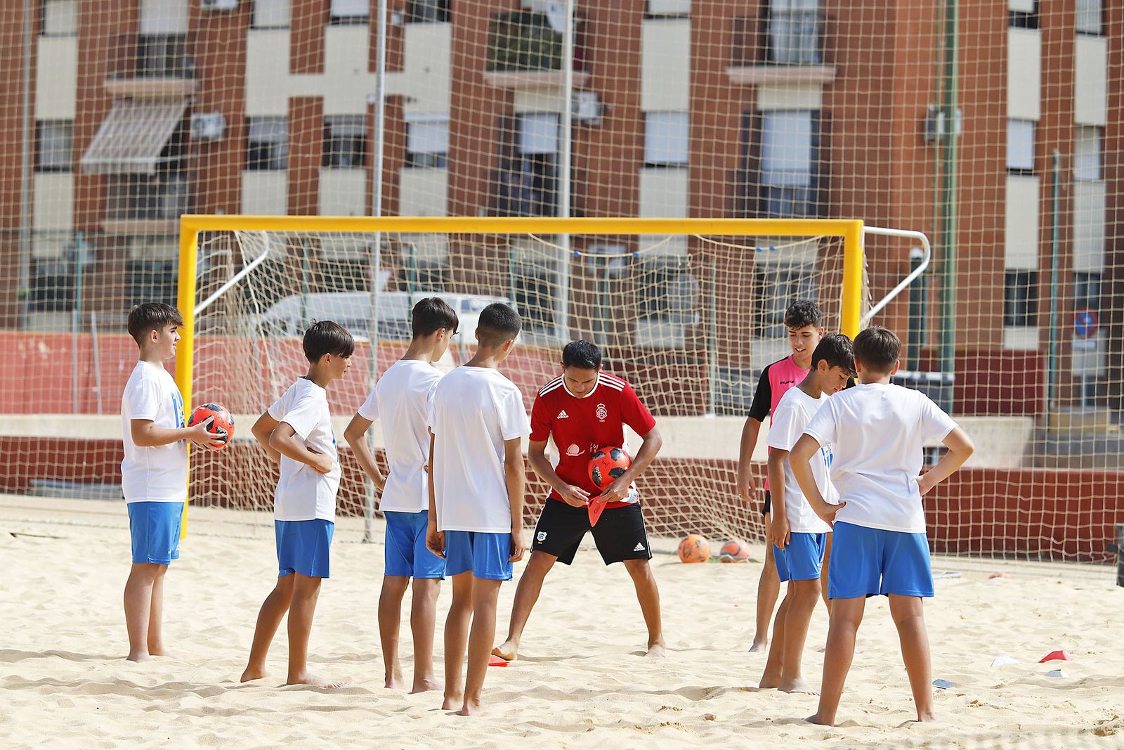 Imágenes del Campus Recreativo de Huelva Fútbol Playa