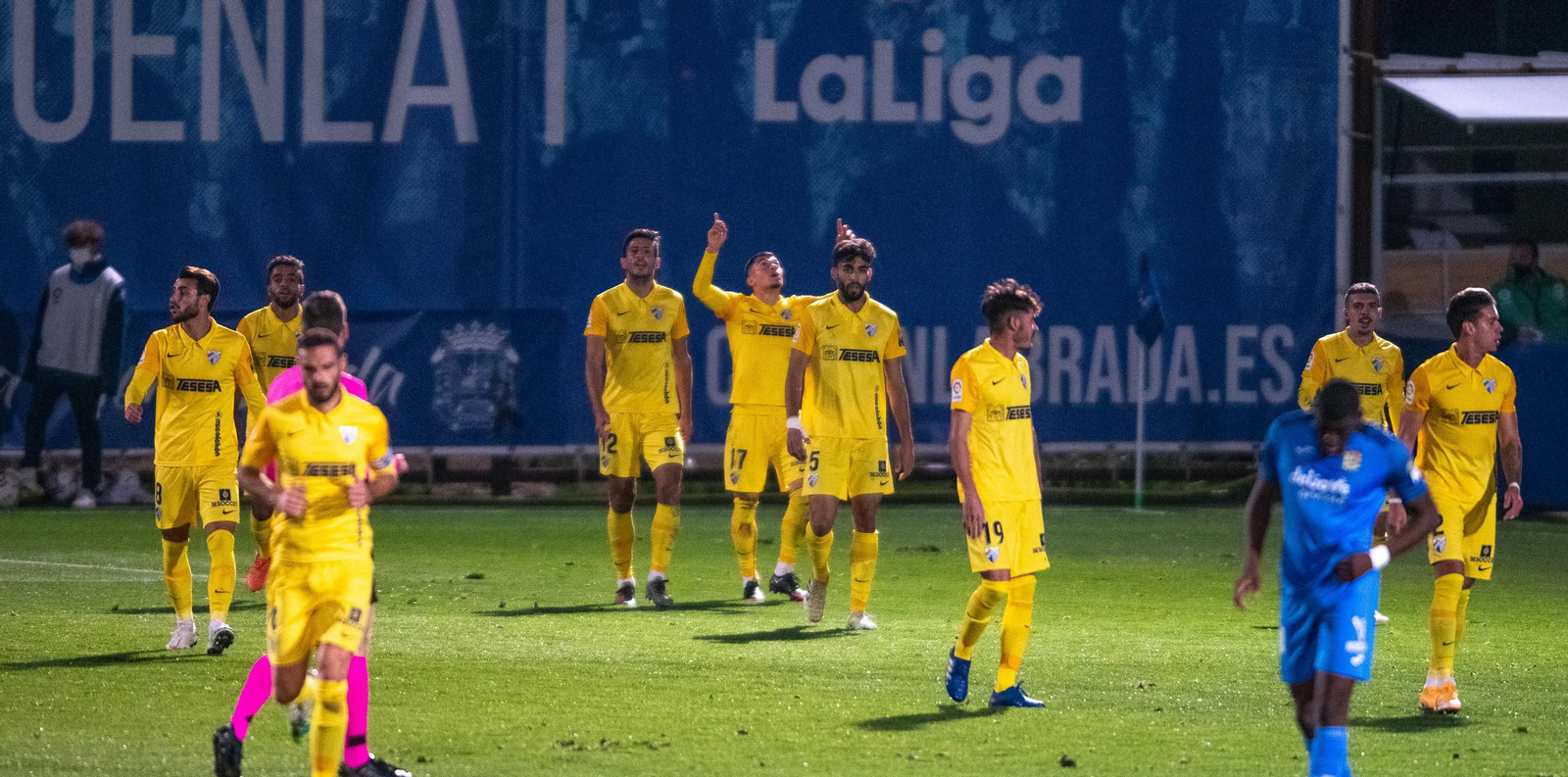 Las fotos del Fuenlabrada - Málaga CF