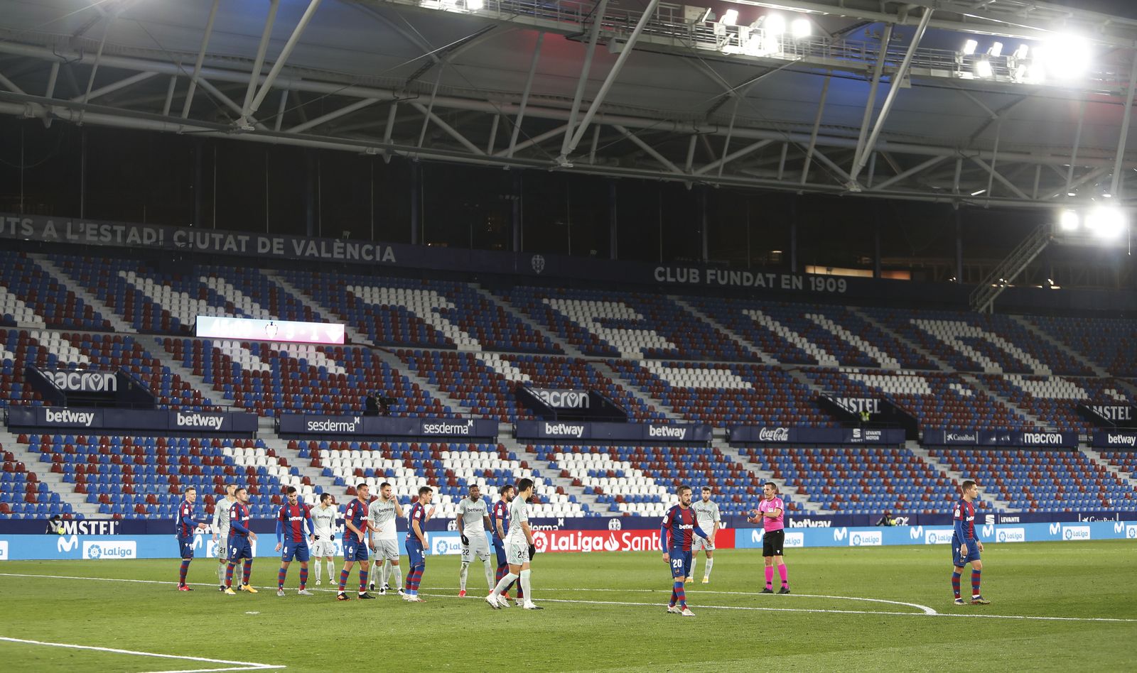 Las imágenes del Levante - Betis