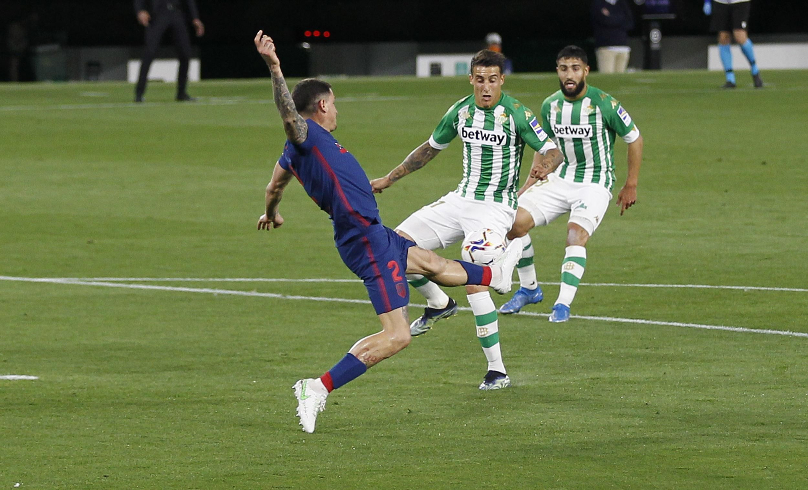 Las imágenes del Betis-Atlético de Madrid