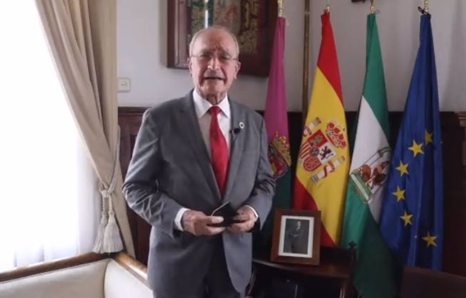 El alcalde de Málaga