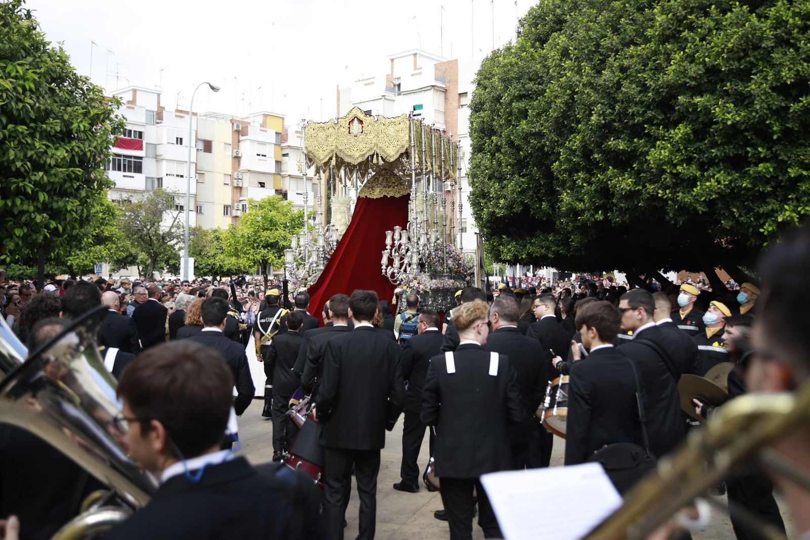 Fotos de La Hermandad de San Pablo  un Lunes Santo en la Semana Santa de Sevilla