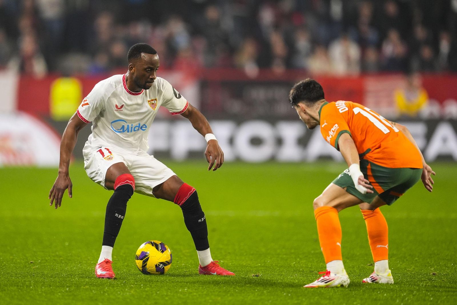 Las mejores imágenes del partido Sevilla - Valencia