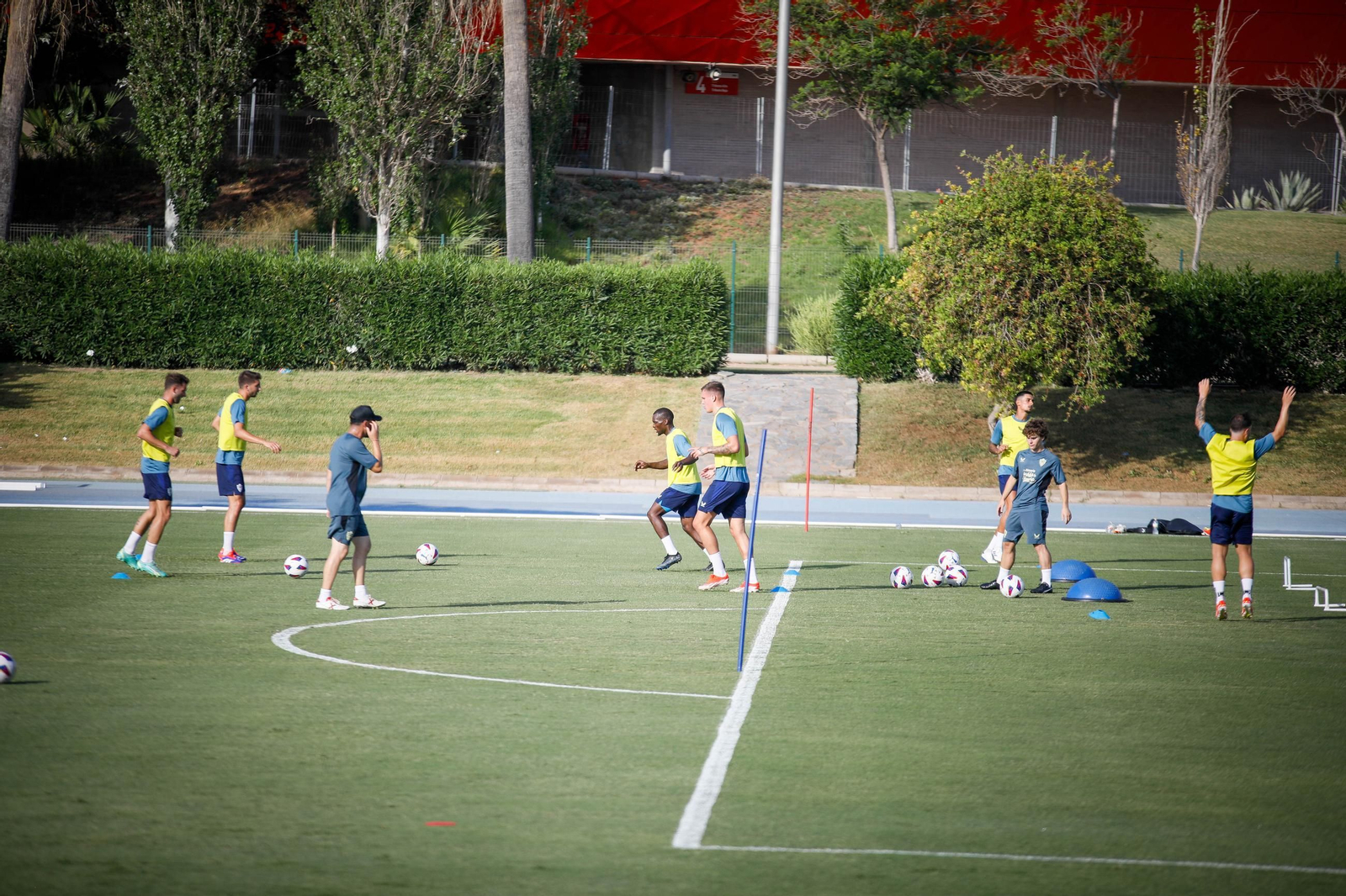 Primer entrenamiento pretemporada del Almería, en imágenes
