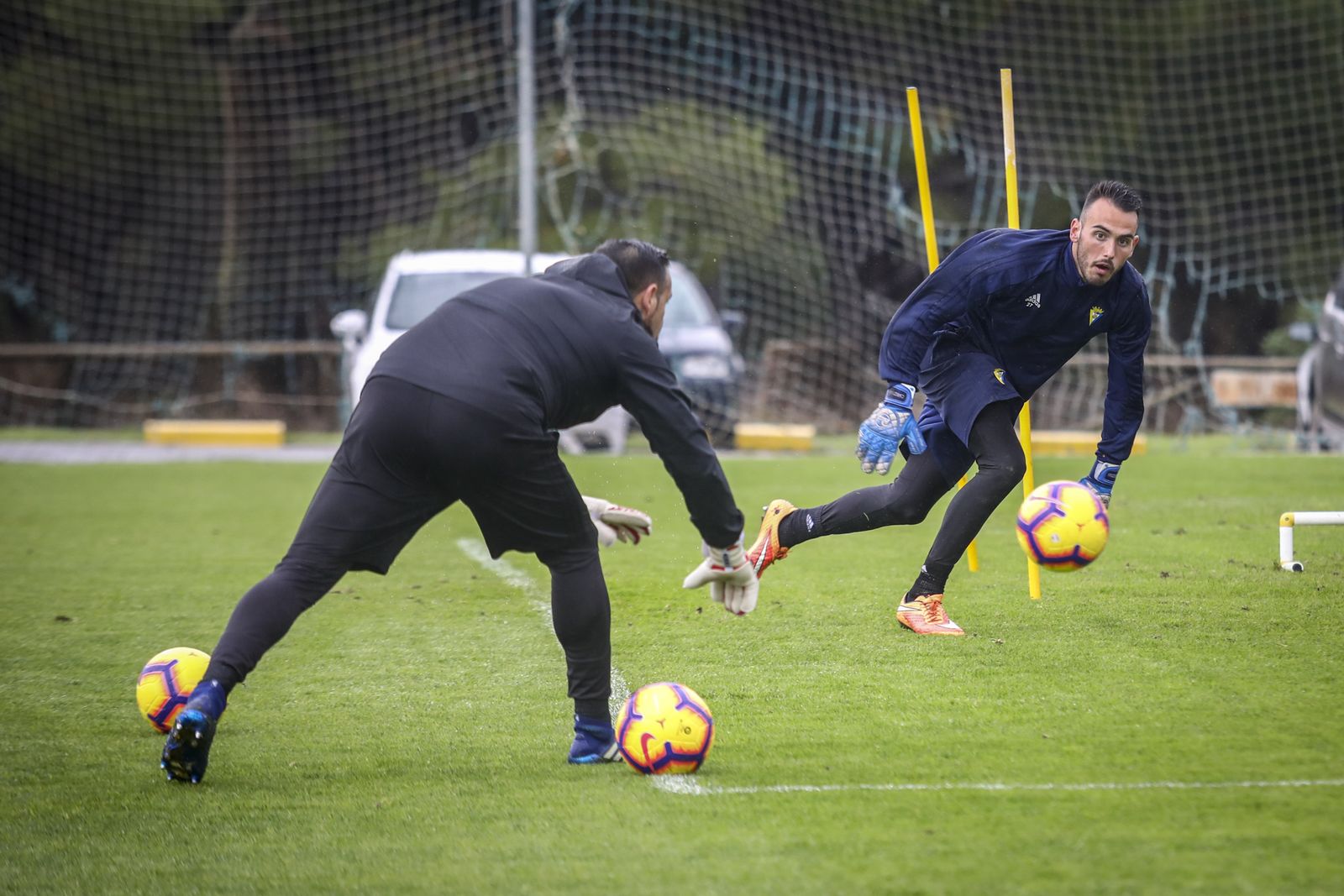 Cristian Arco estará una semana más entre palos de la portería cadista.