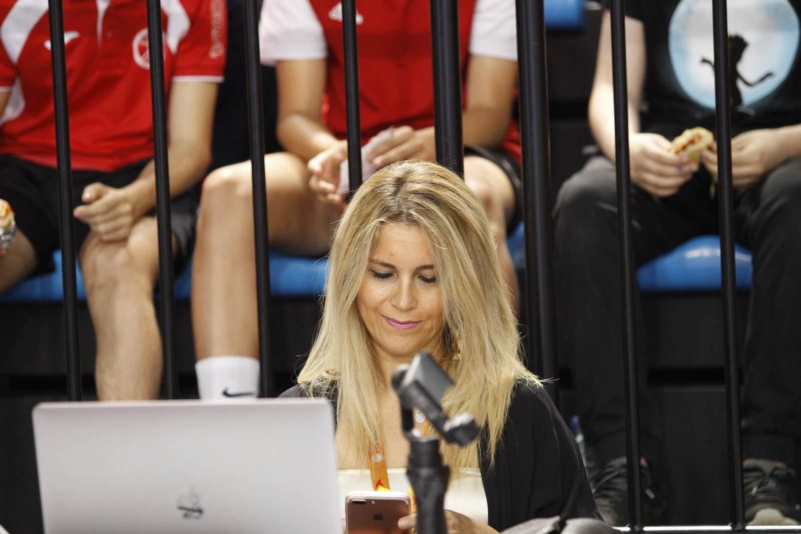 Fotogalería España-Suecia. Balonmano. Palacio Juegos Mediterráneos. Almería