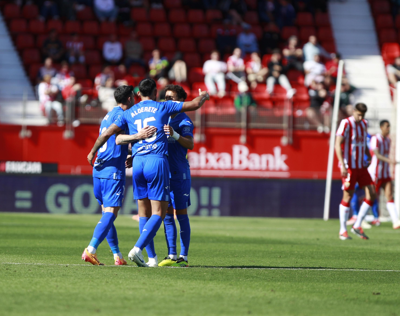 Las imágenes del triste descenso de la UDA ante el Getafe