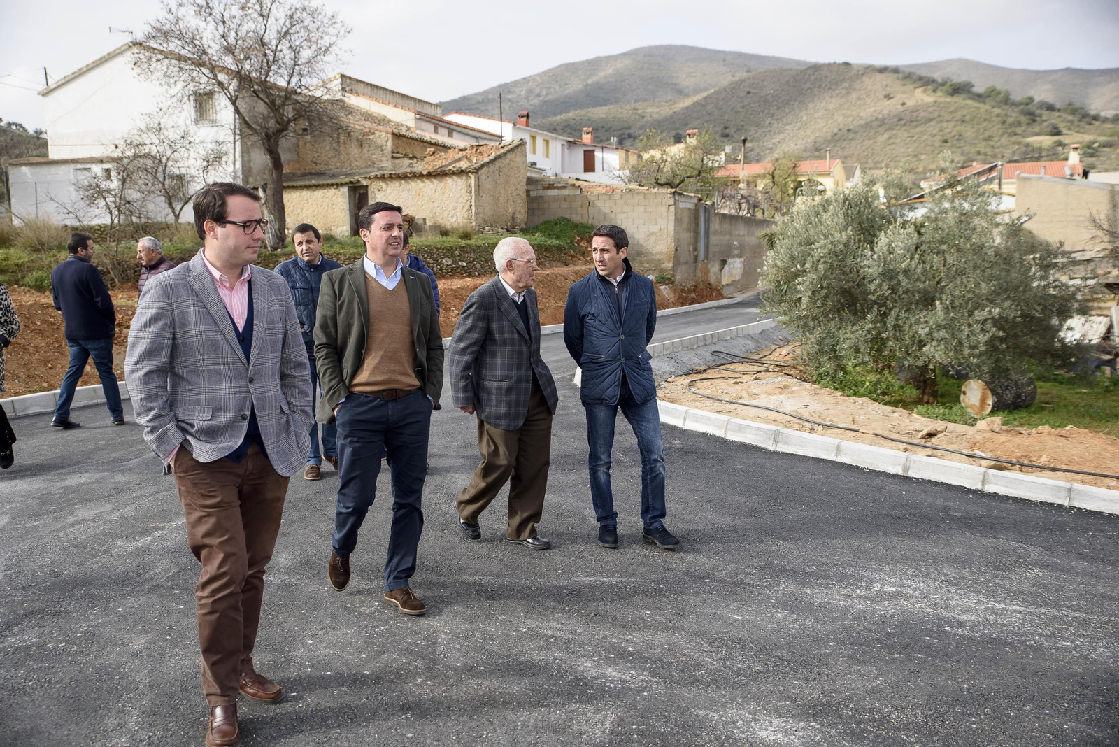 Chercos ya puede presumir de un ensanchado acceso.