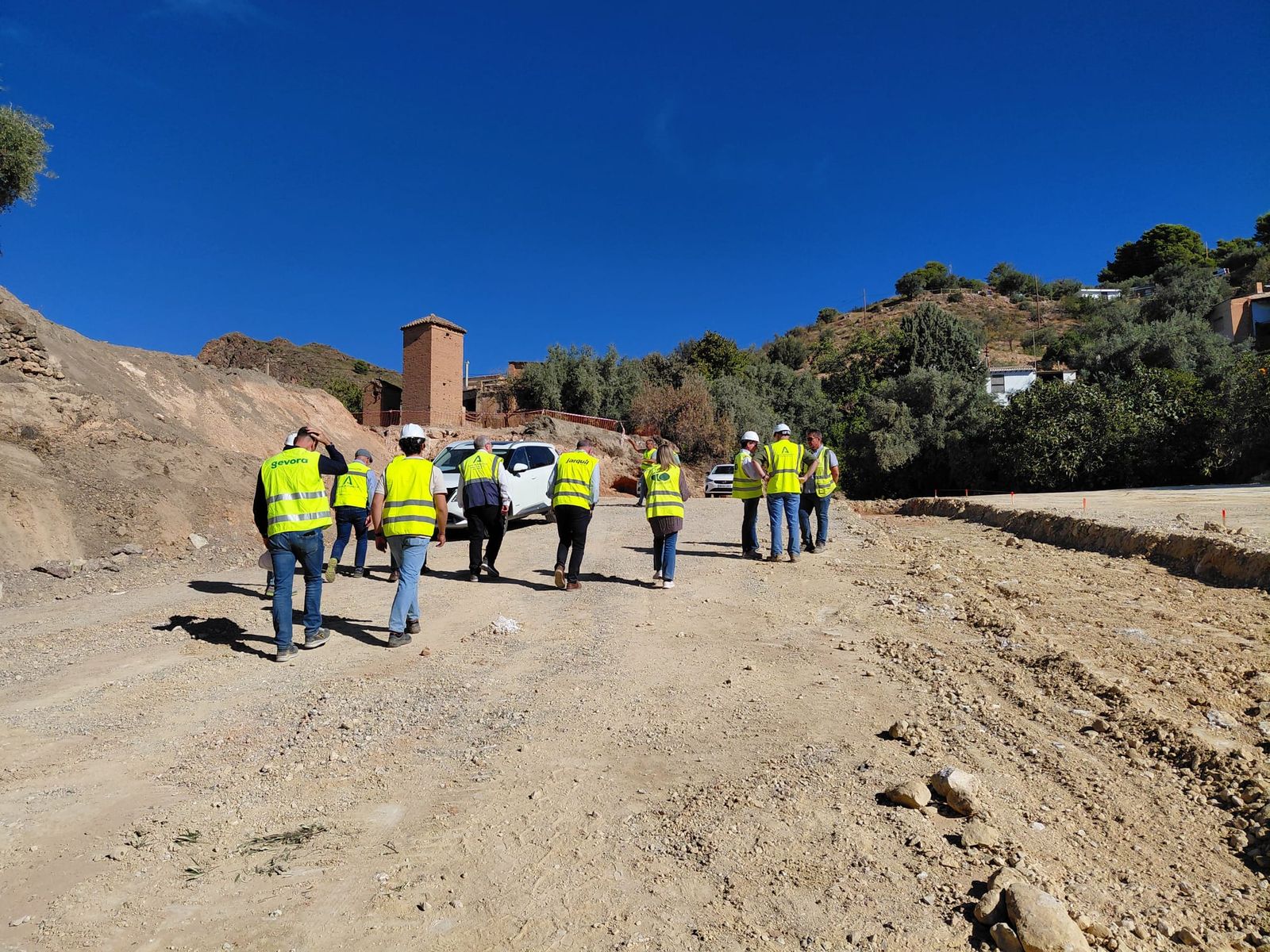 Avanzan a buen ritmo las obras de la nueva carretera de acceso a la ...