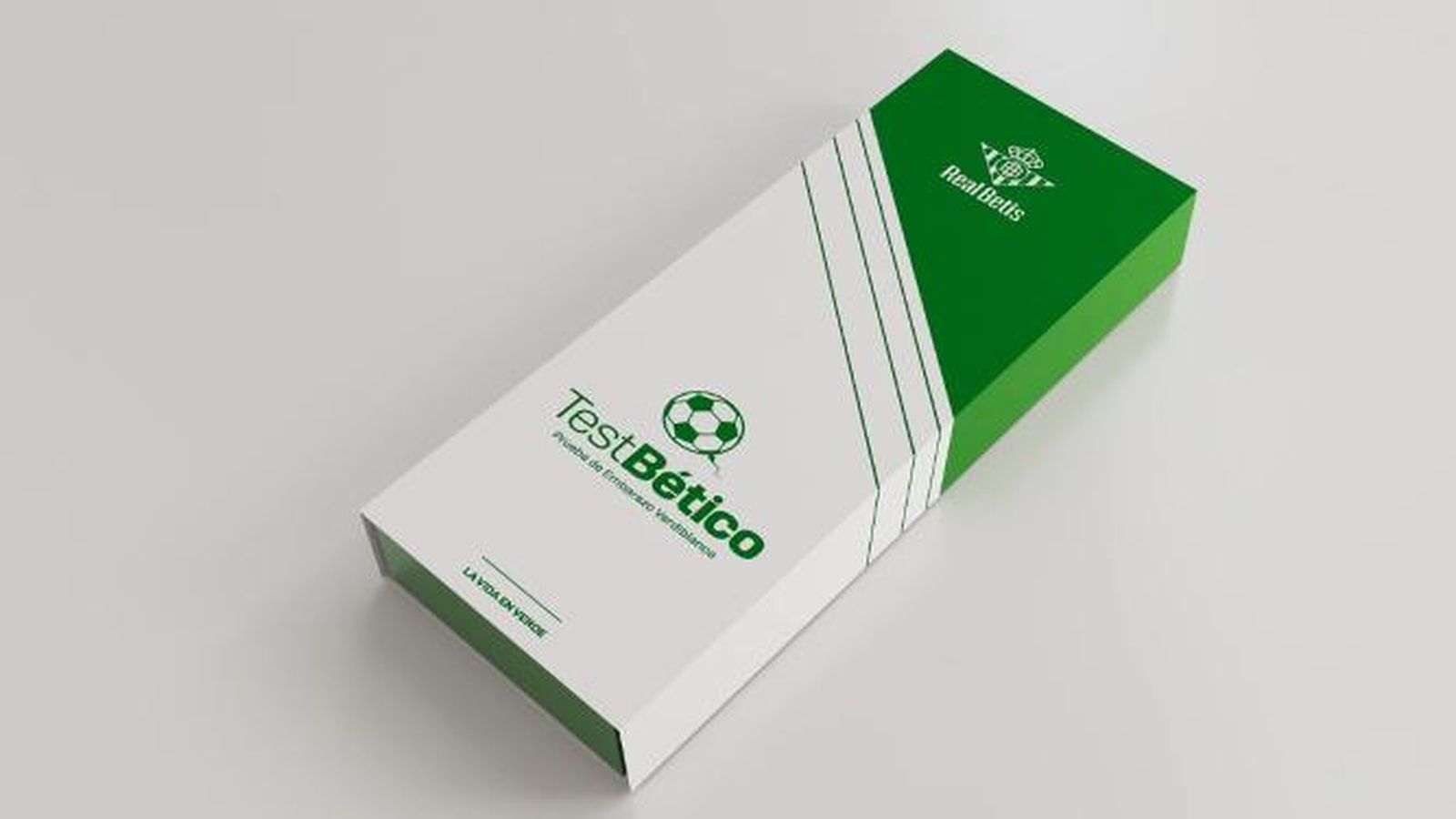 La caja del test de embarazo del Betis