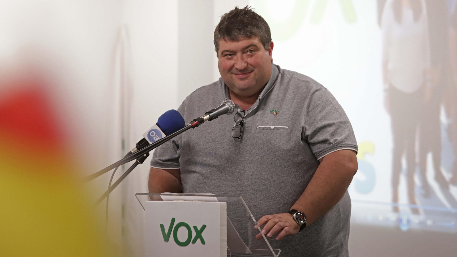 Antonio Gallardo, portavoz de Vox Algeciras.