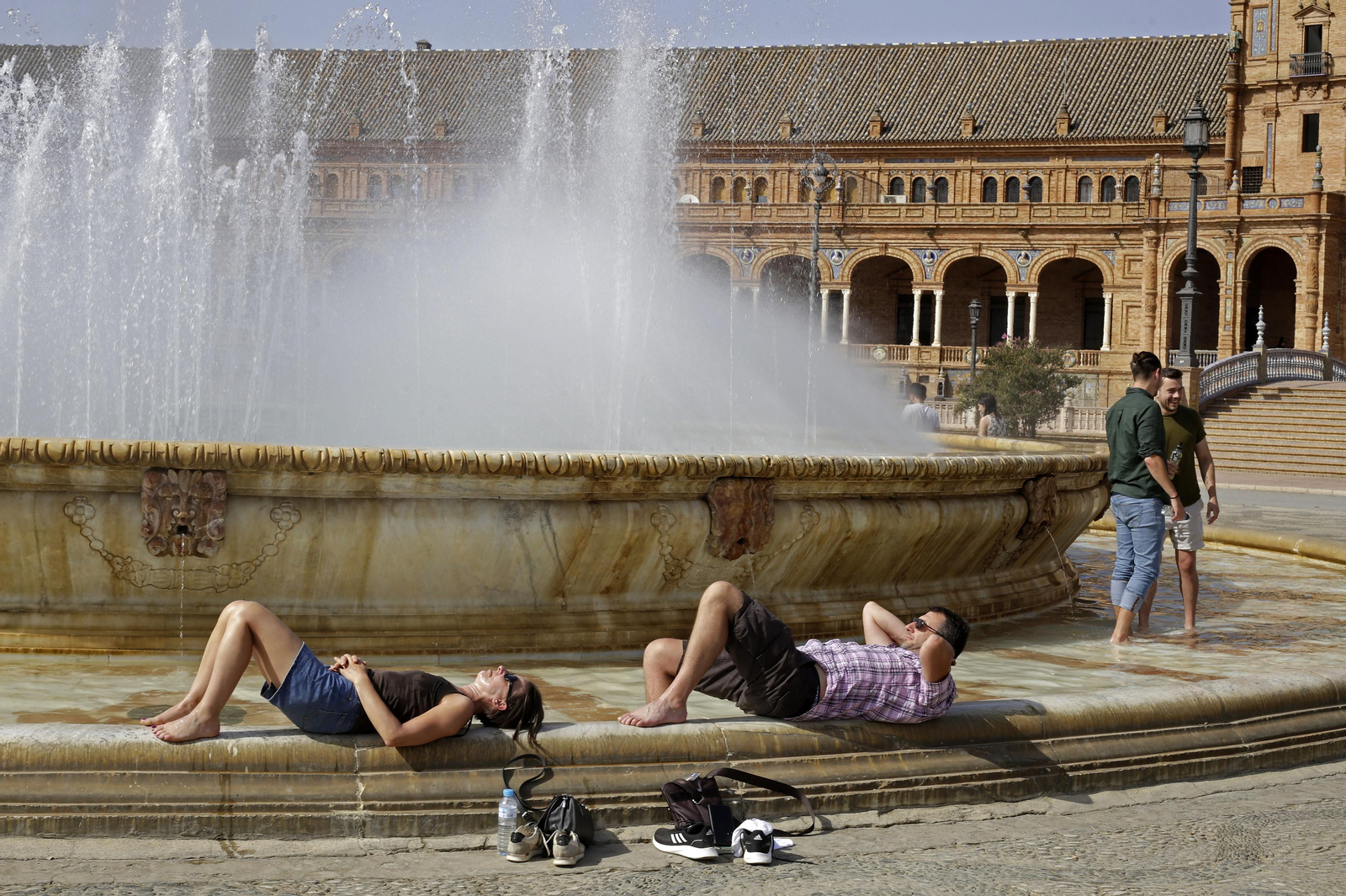 Ola de calor en Sevilla