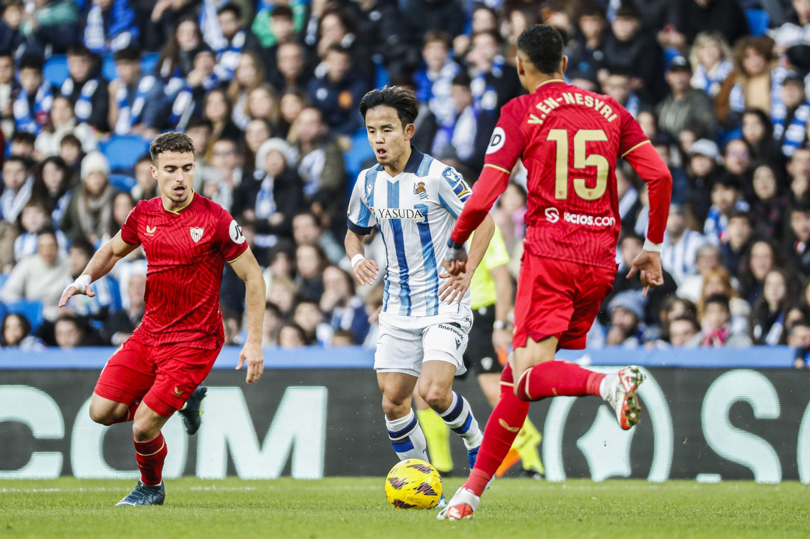 Las fotos del Real Sociedad-Sevilla de Liga