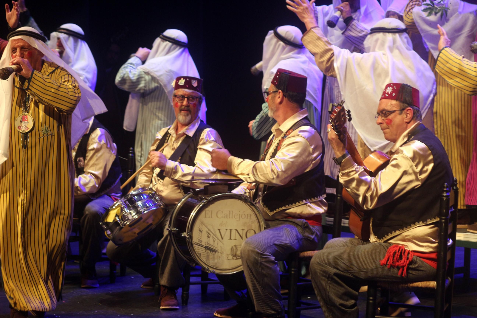 Las Imágenes de la primera semifinal del COAC de Puerto Real 2024