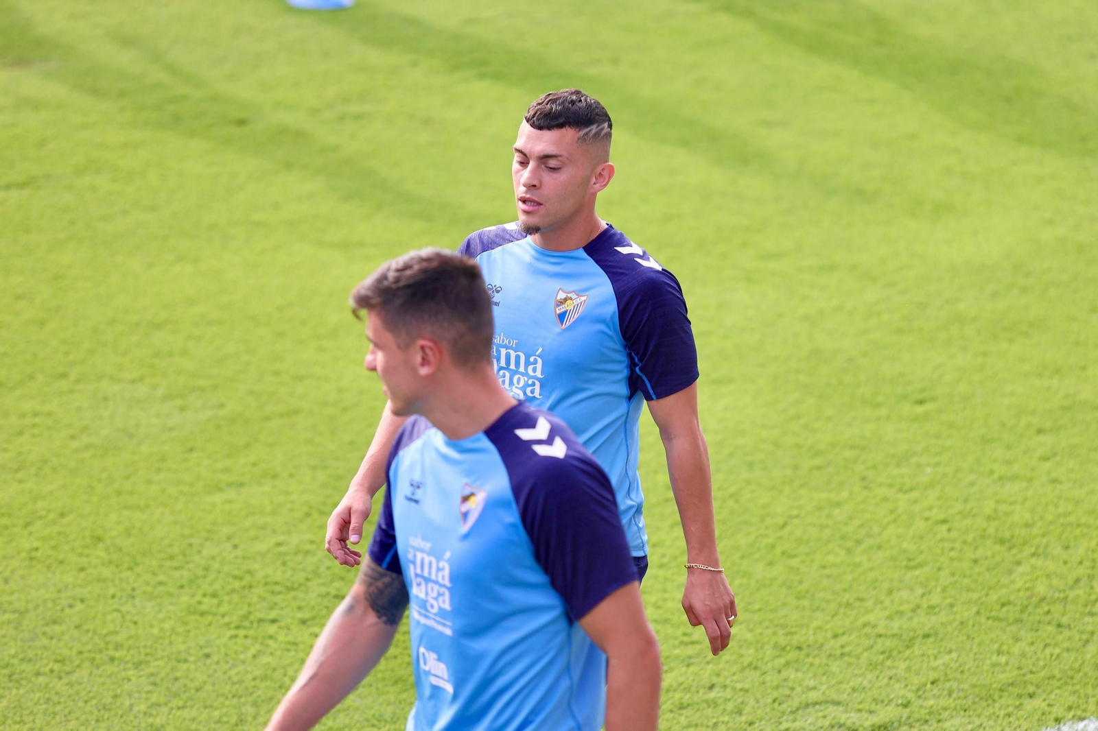 Las fotos de Yanis Rahmani con el Málaga CF