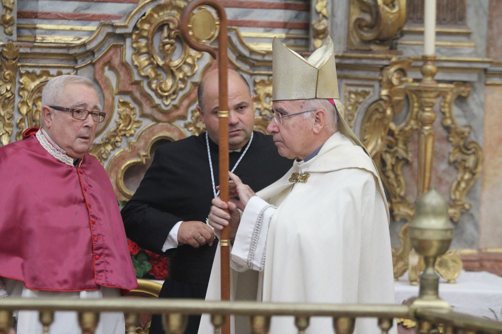 Procesión solemne de la Virgen de la Cinta.