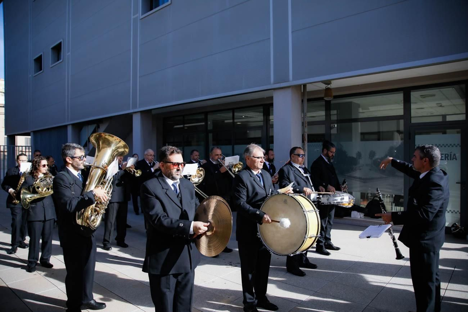 Las imágenes del la celebración de San Esteban en la Jefatura de la Policía Local