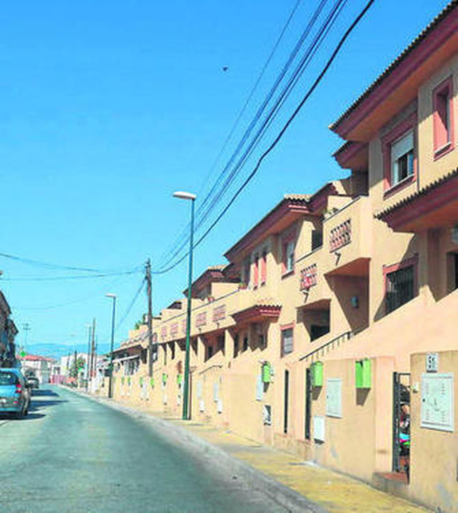 Los chalets adosados ocupados