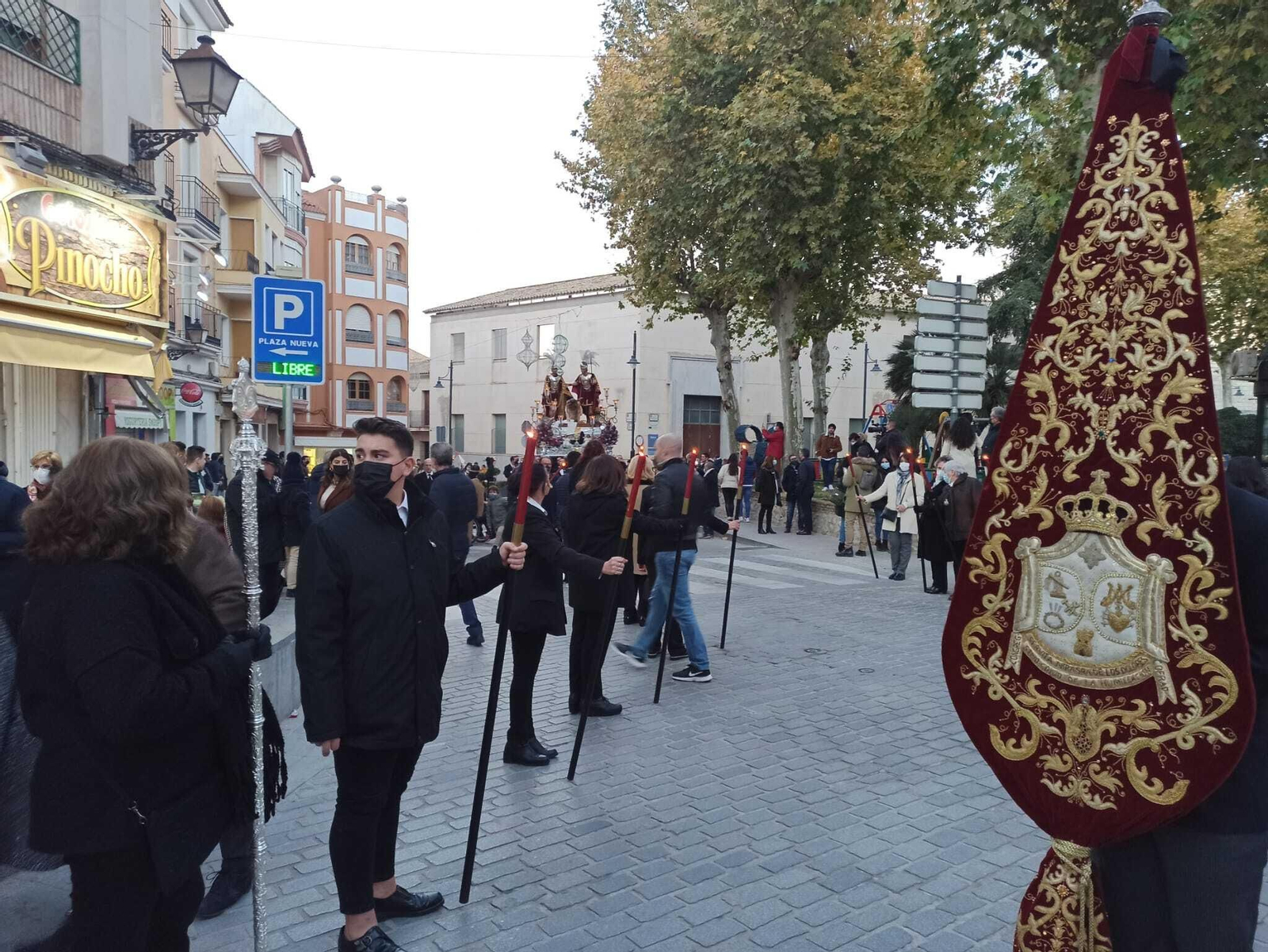 El traslado de las tallas de Pedro Muñoz de Toro en Lucena, en fotografías