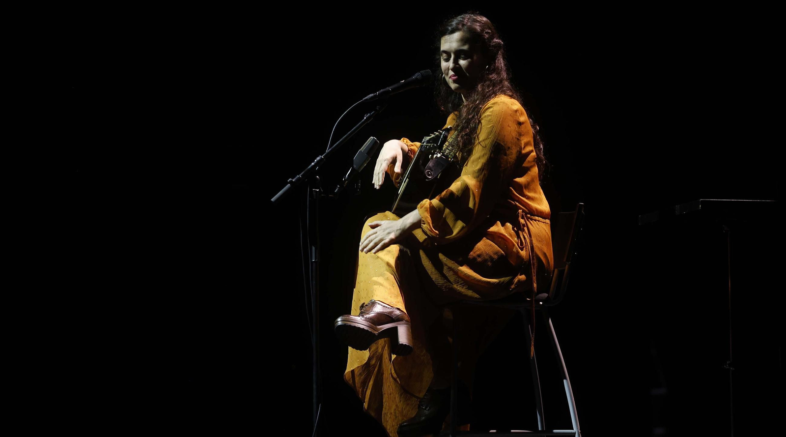 Las fotografías del concierto de Silvia Pérez Cruz en el palacio de Congresos de La Línea