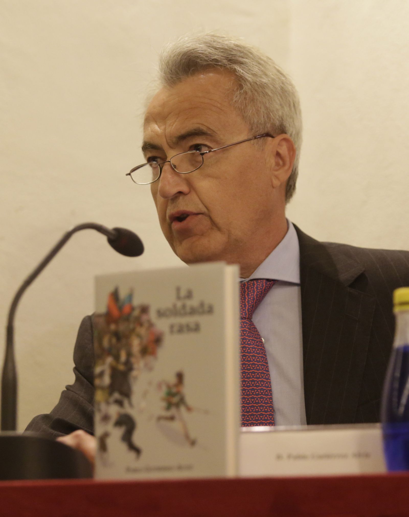 Pablo Gutiérrez-Alviz, en la presentación de su libro.