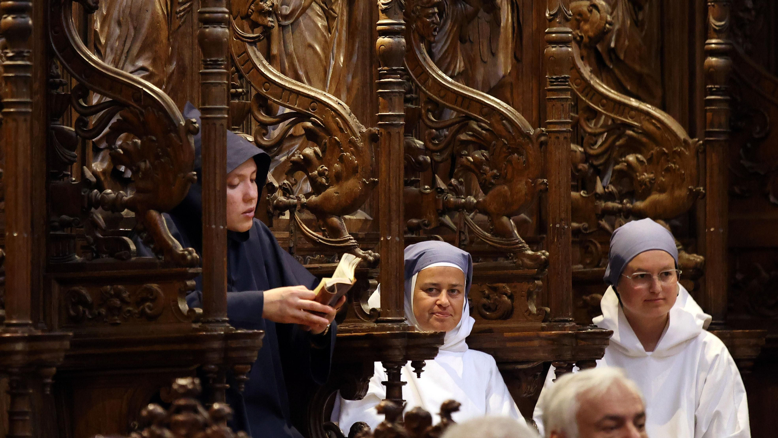Misa de despedida en la Cartuja de Jerez a las hermanas de Belén