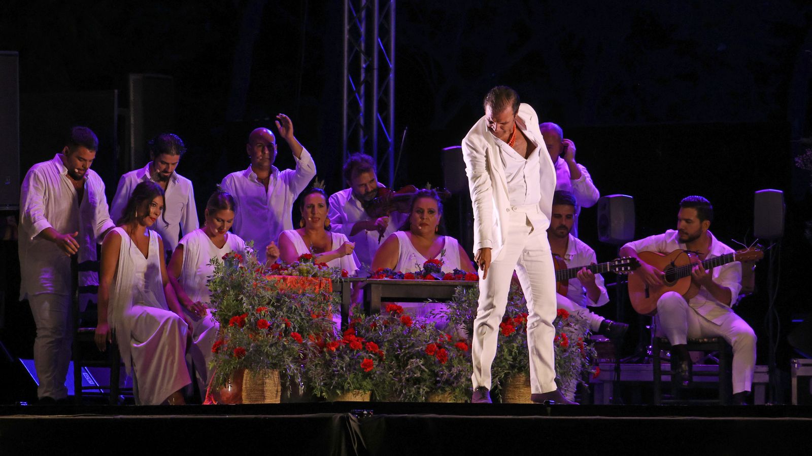 Fiesta de la Bulería Joven con Fernando Jiménez en 'Santiago, Alfa y Compás'