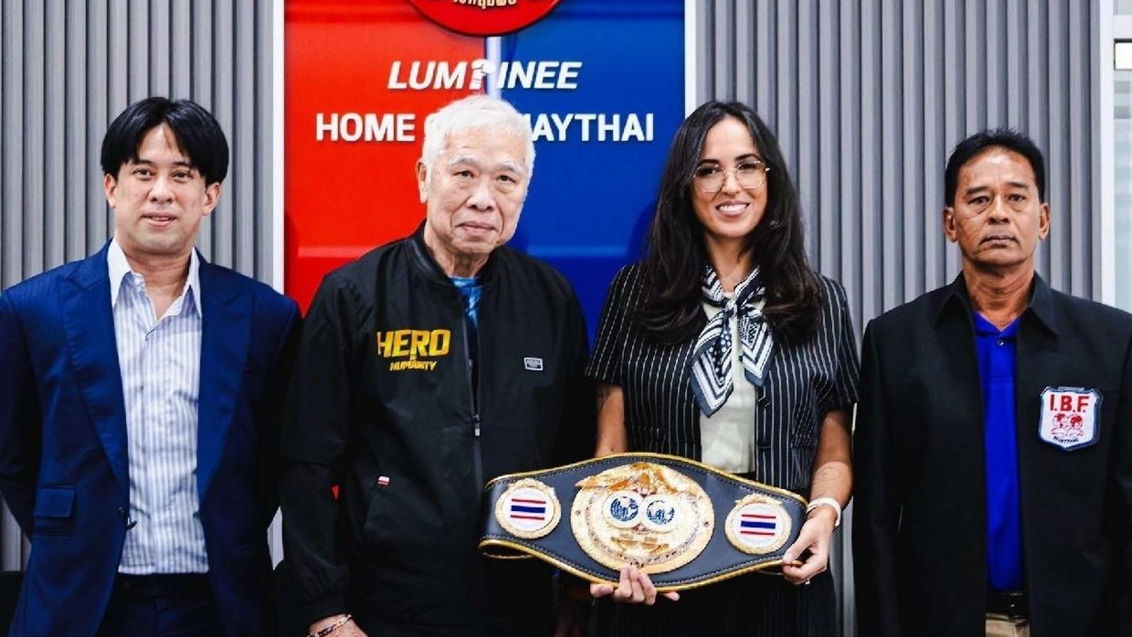 Lola Cazalilla, directora general, en la presentación del Cádiz Fight Night.
