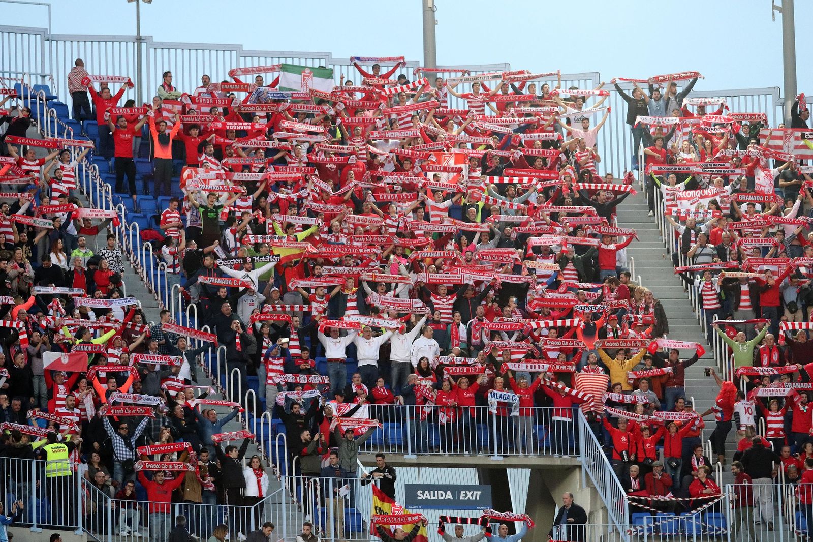 Las imágenes del Málaga-Granada