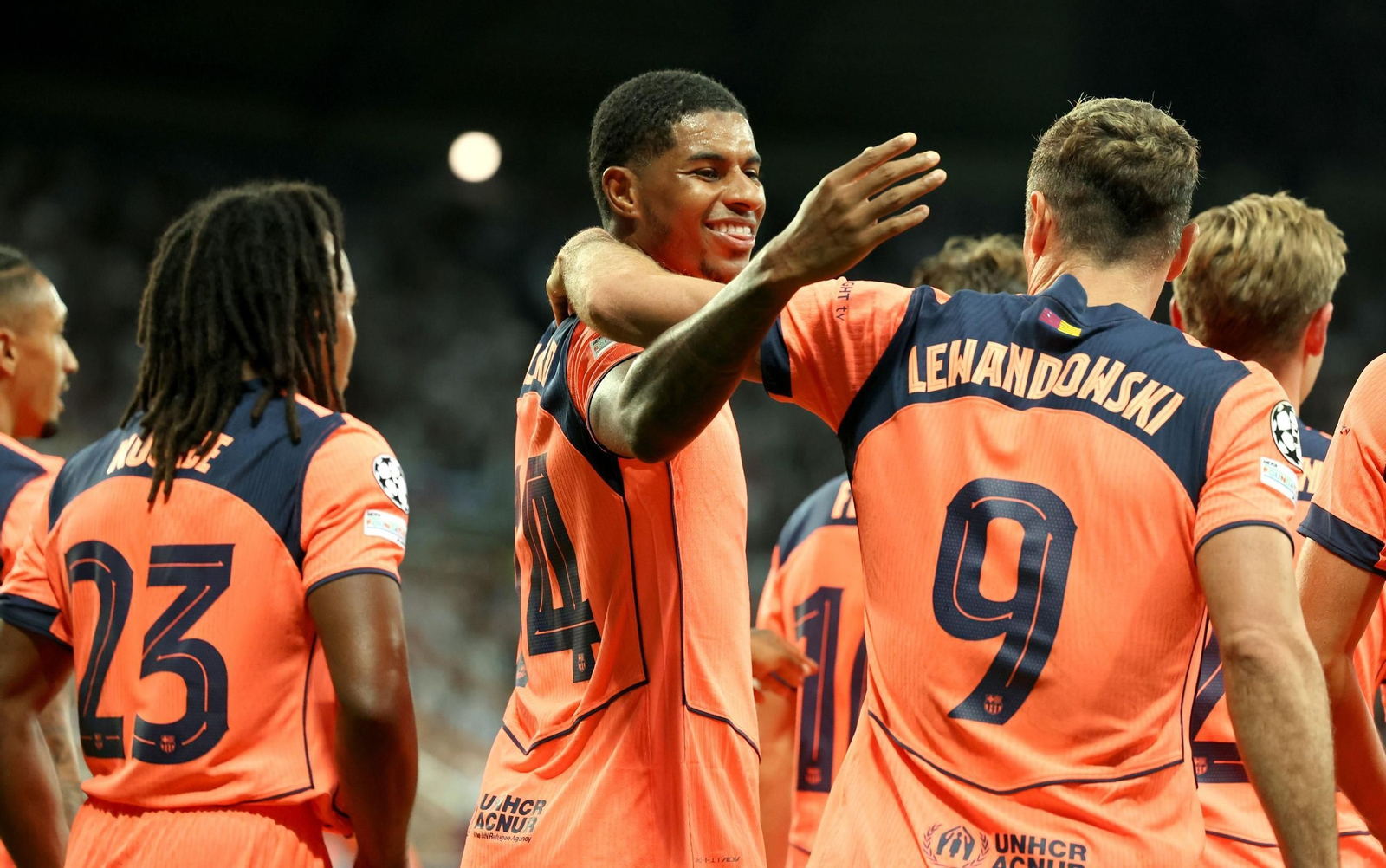 Las fotos del Newcastle - Barcelona