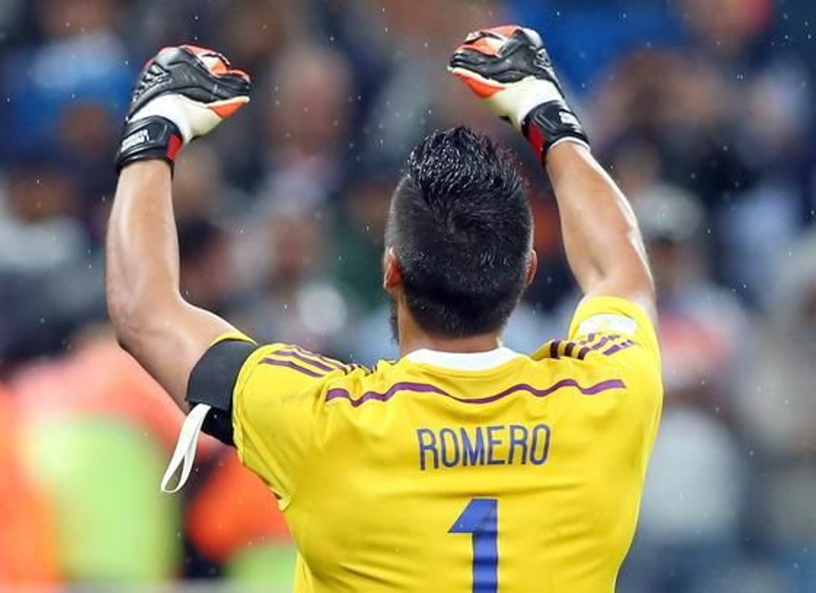 Las imágenes del Holanda-Argentina