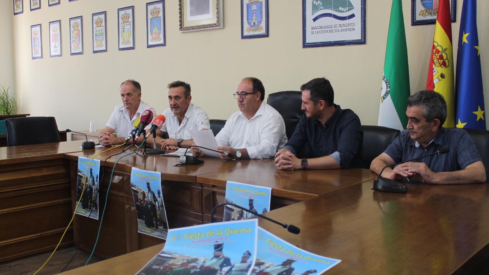 Presentación de la Fiesta de la Quema de Algarrobo.