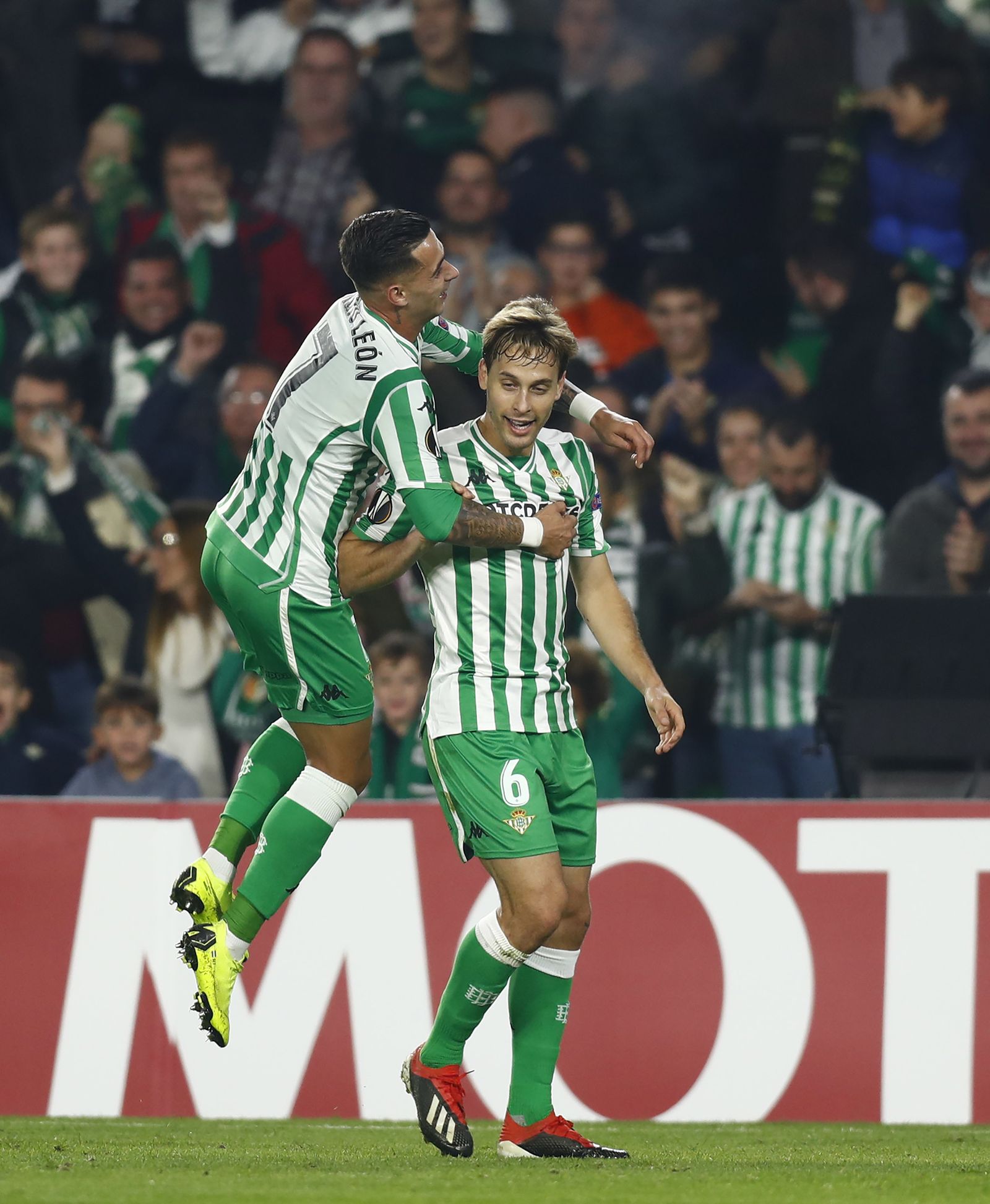 Las imágenes del Betis-Olympiacos