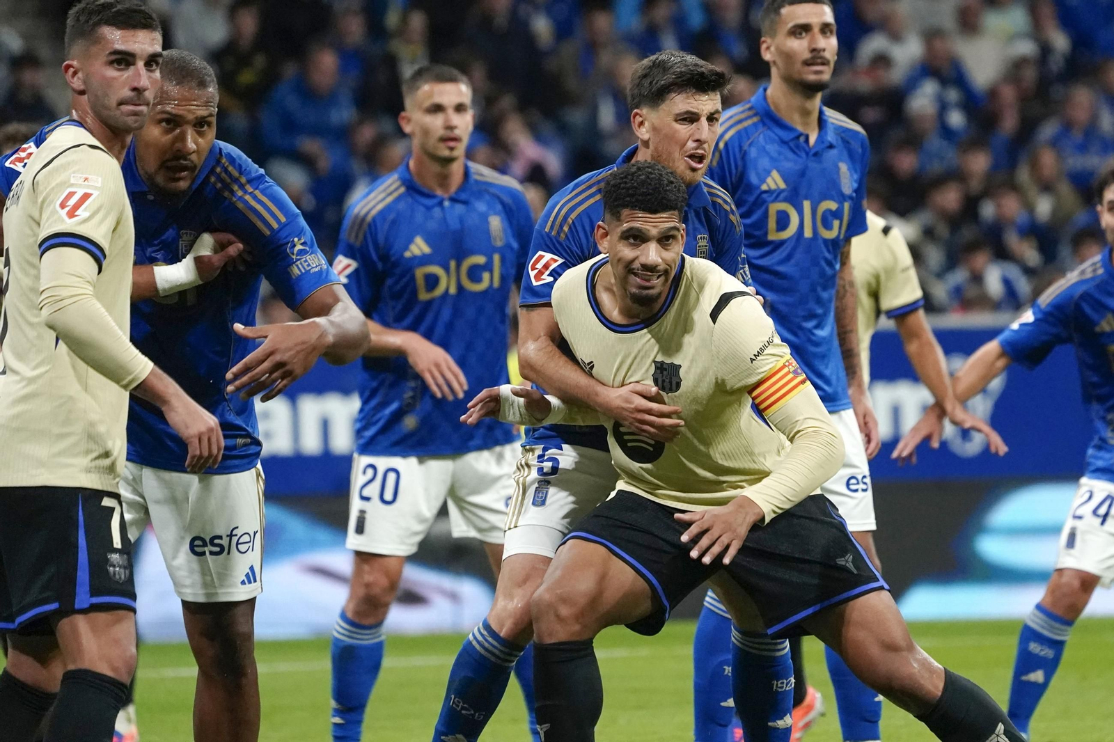 Las fotos del Oviedo-Barcelona