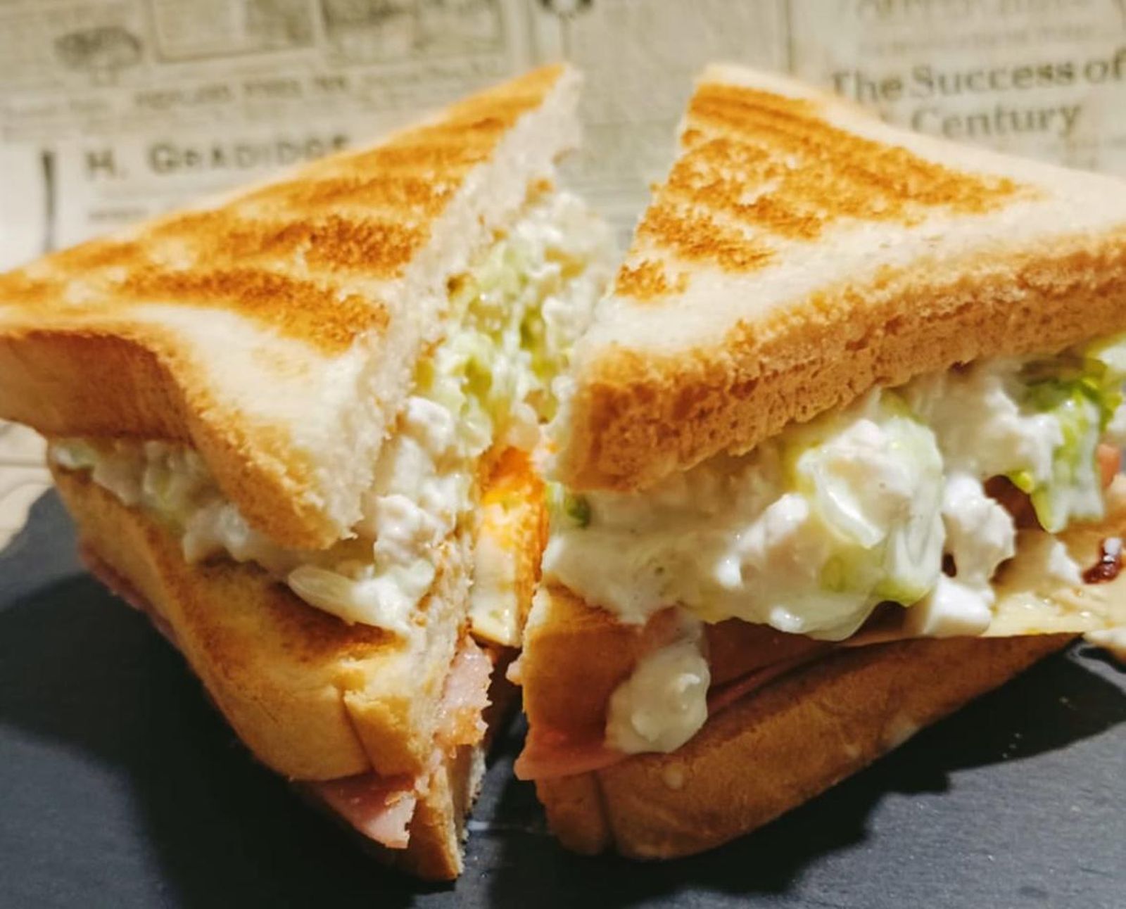 Sándwich club de tome 2.0, en Jerez.