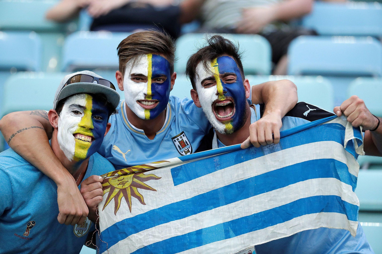 Las imágenes del Uruguay-Portugal