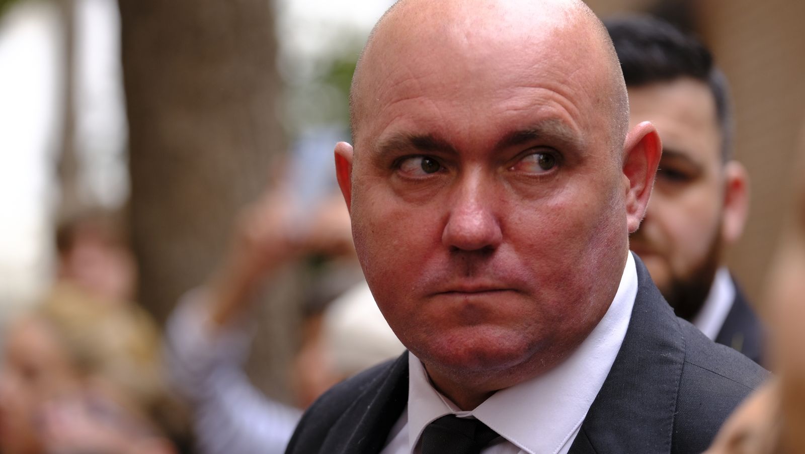 La Borriquita procesiona por las calles de Almería, en imágenes