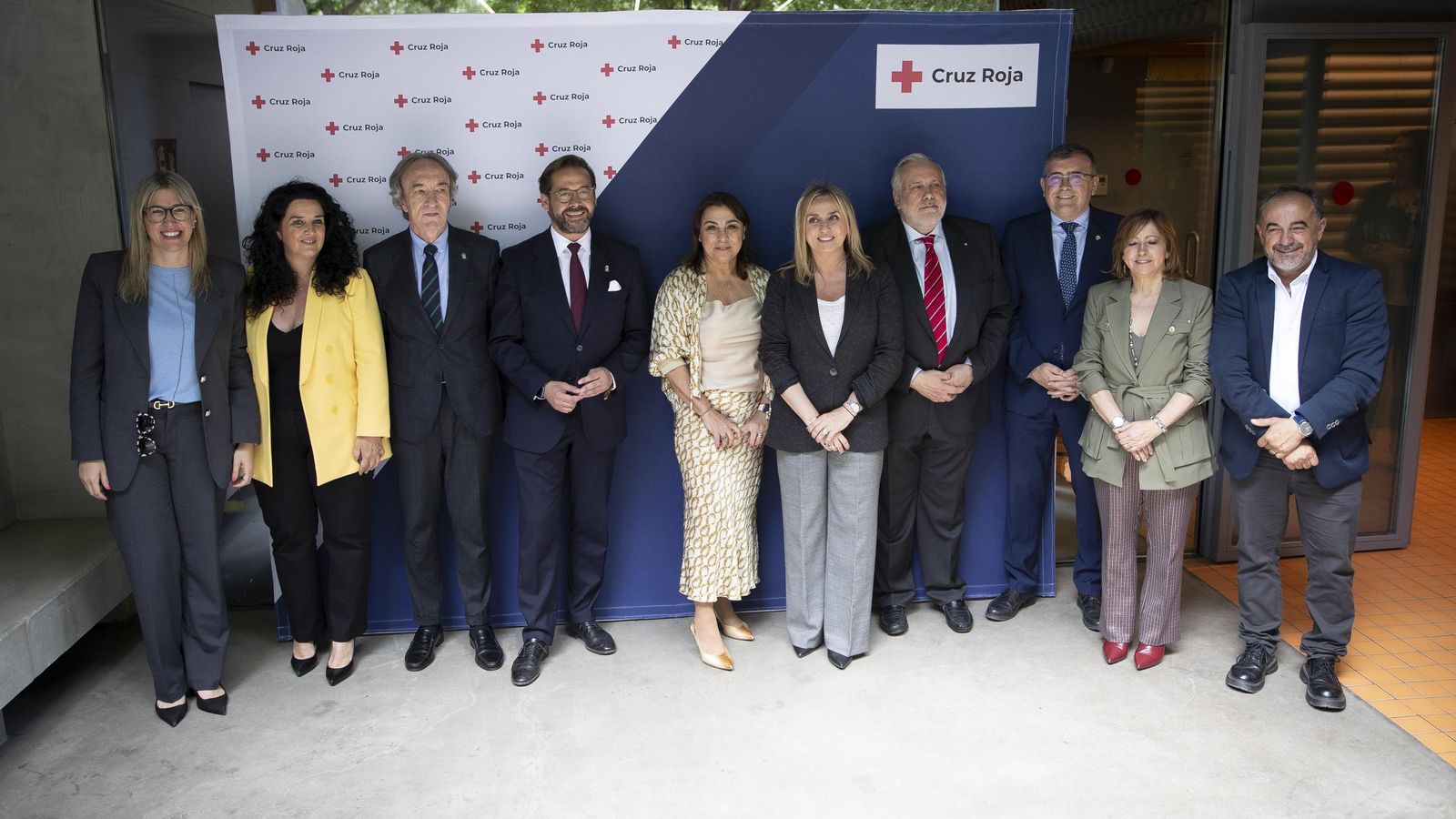 Imagen de las instituciones presentes en el acto de presentación de la memoria celebrado en Granada