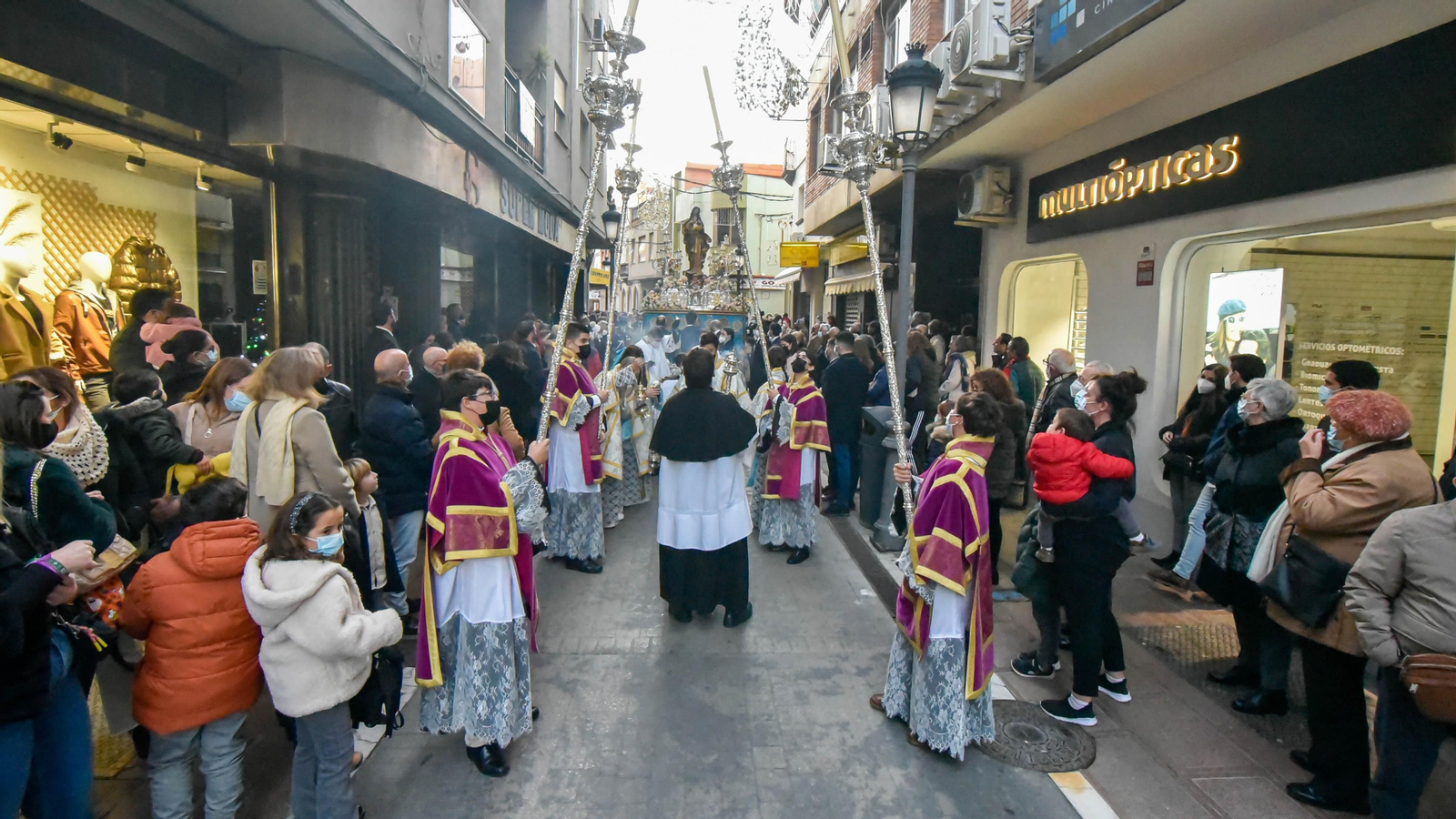 Procesión de la Inmaculada Concepción Patrona de La Línea