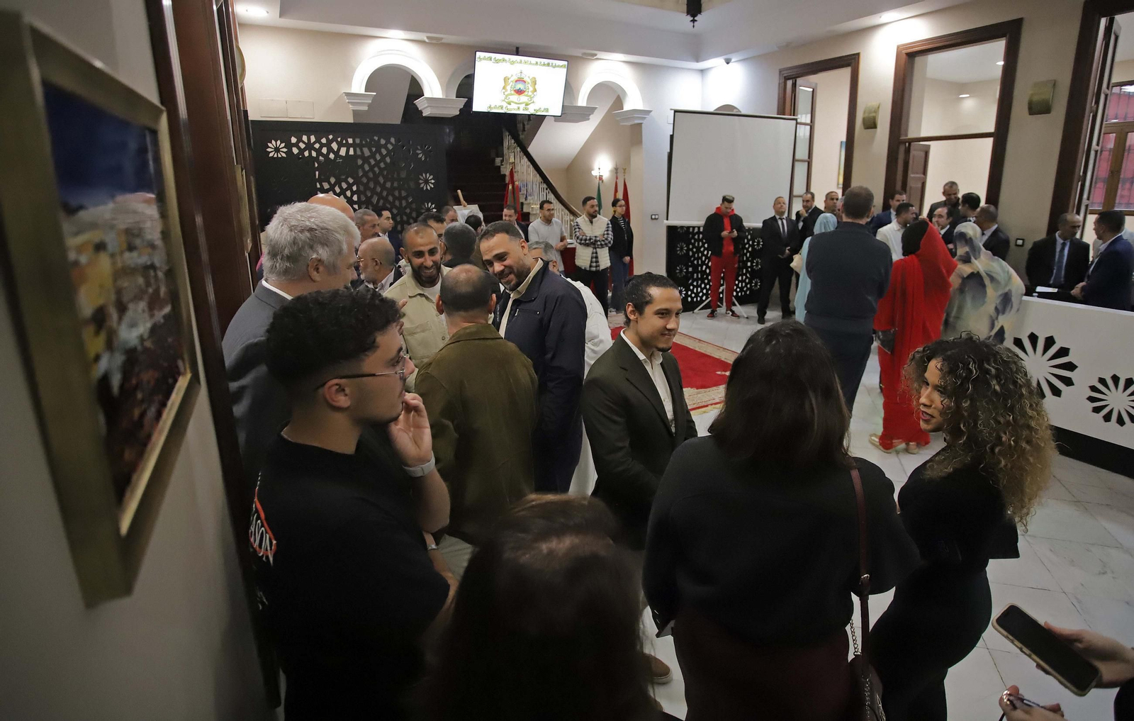 Fotos de la celebración del 50º aniversario de la Marcha Verde en el Consulado General del Reino de Marruecos en Algeciras