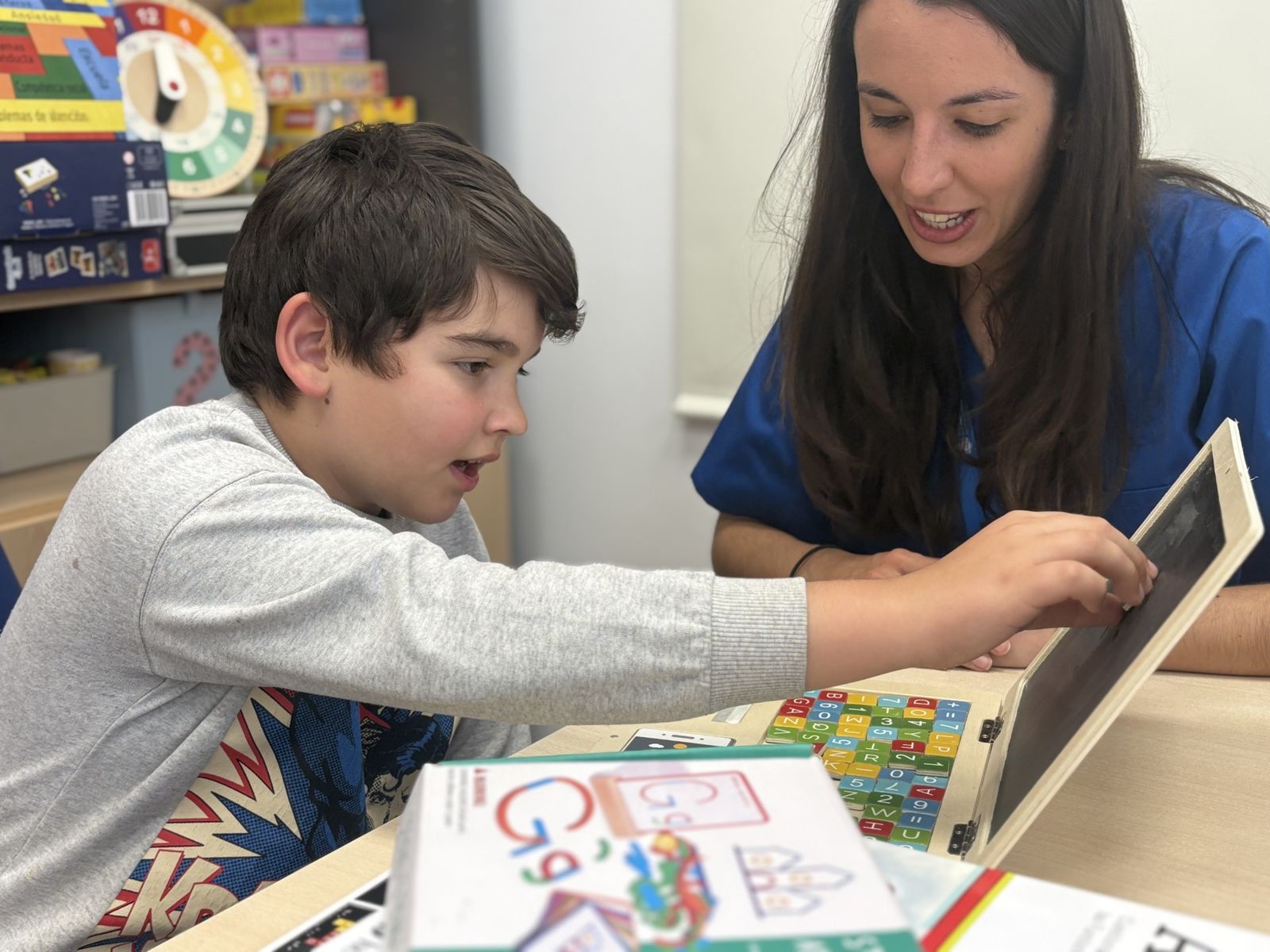 acompañamiento educativo en CAIT San Juan Grande