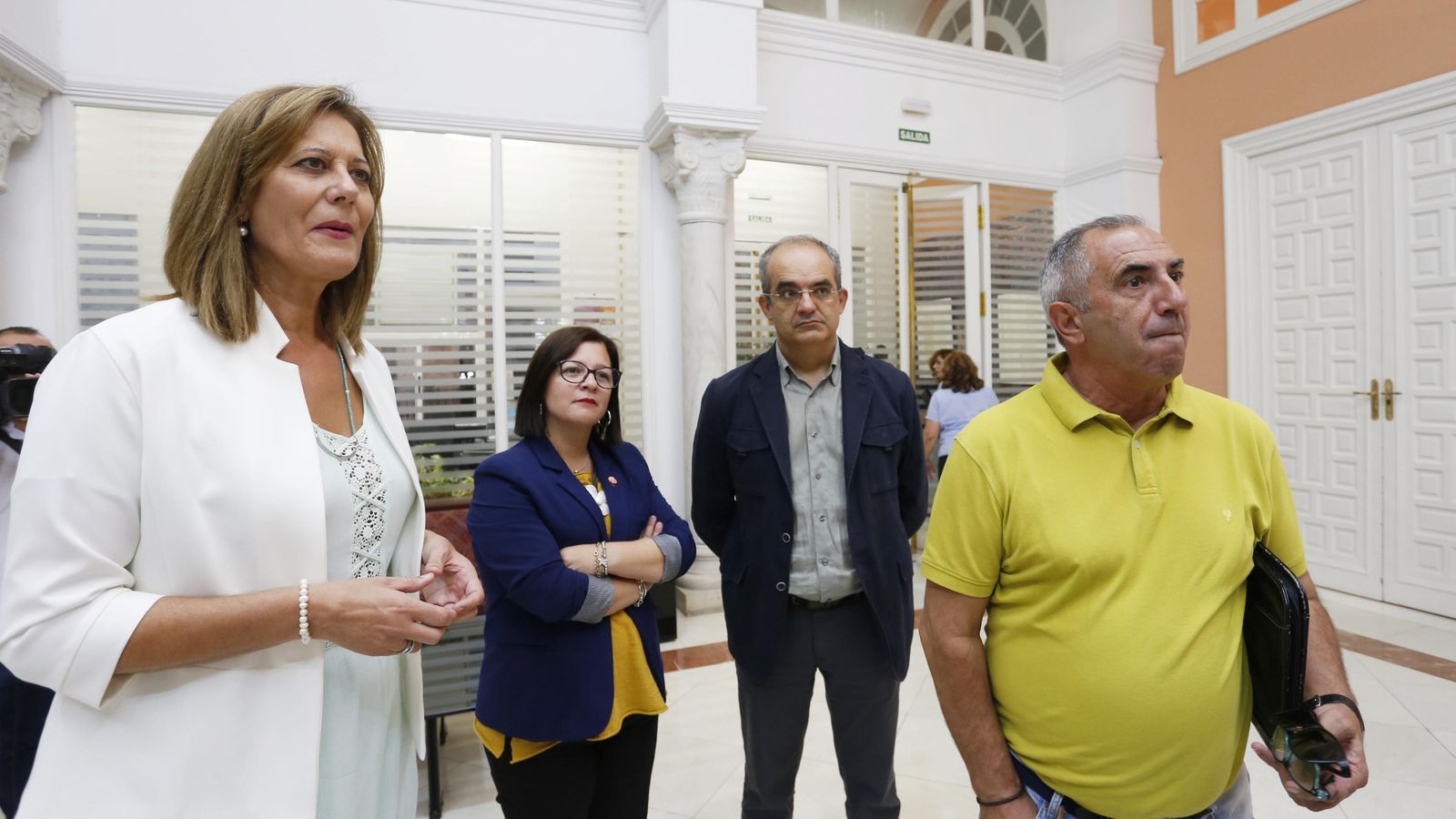 Los alcaldes de la provincia de Sevilla afectados.