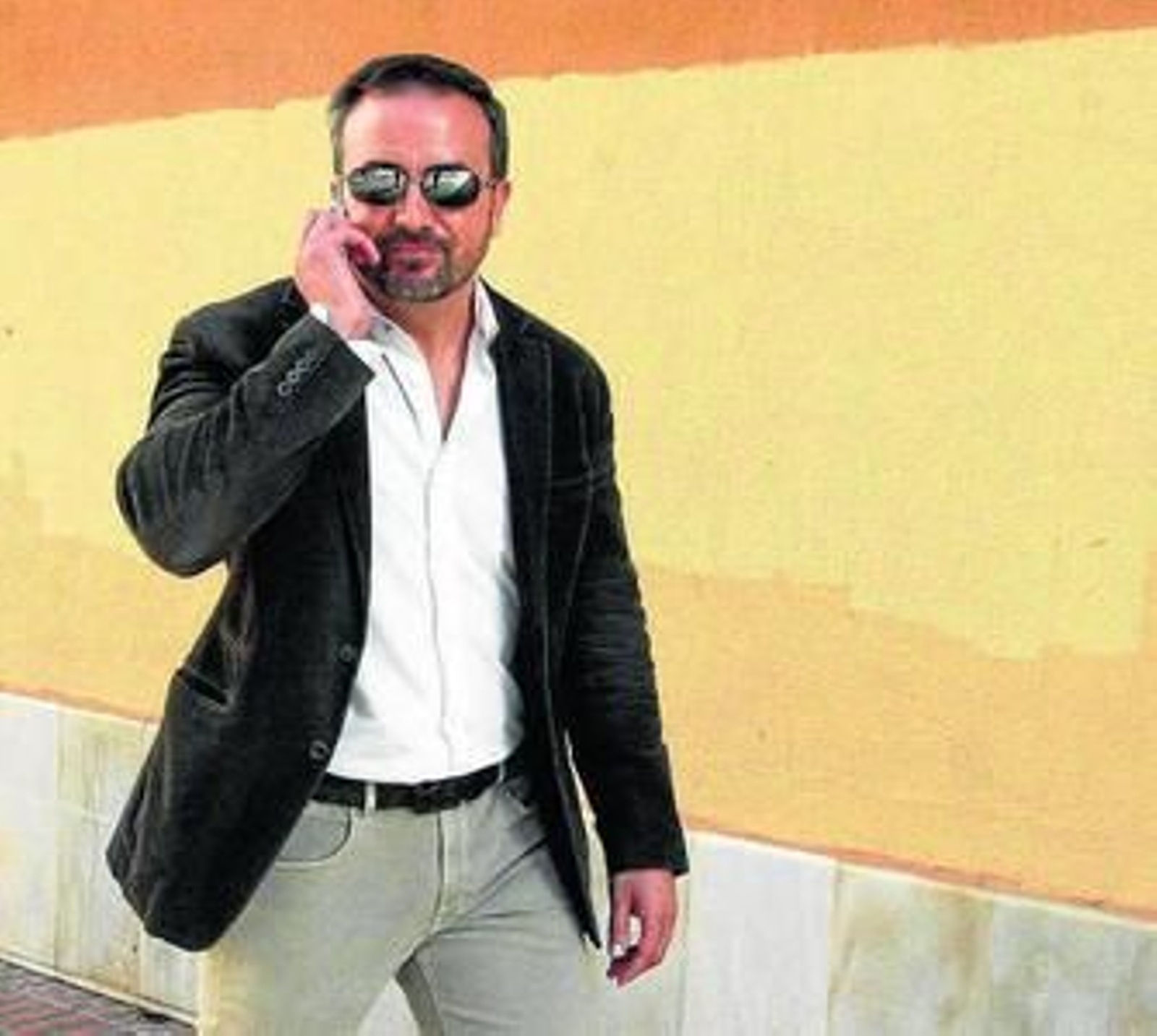 Jorge Moreno, el mes pasado ante los Juzgados de San José.