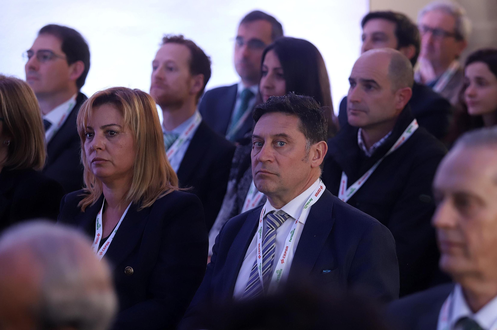 Imágenes de la firma del acuerdo entre Cepsa y Fertiberia para implantar el anillo de hidrógeno verde en Huelva